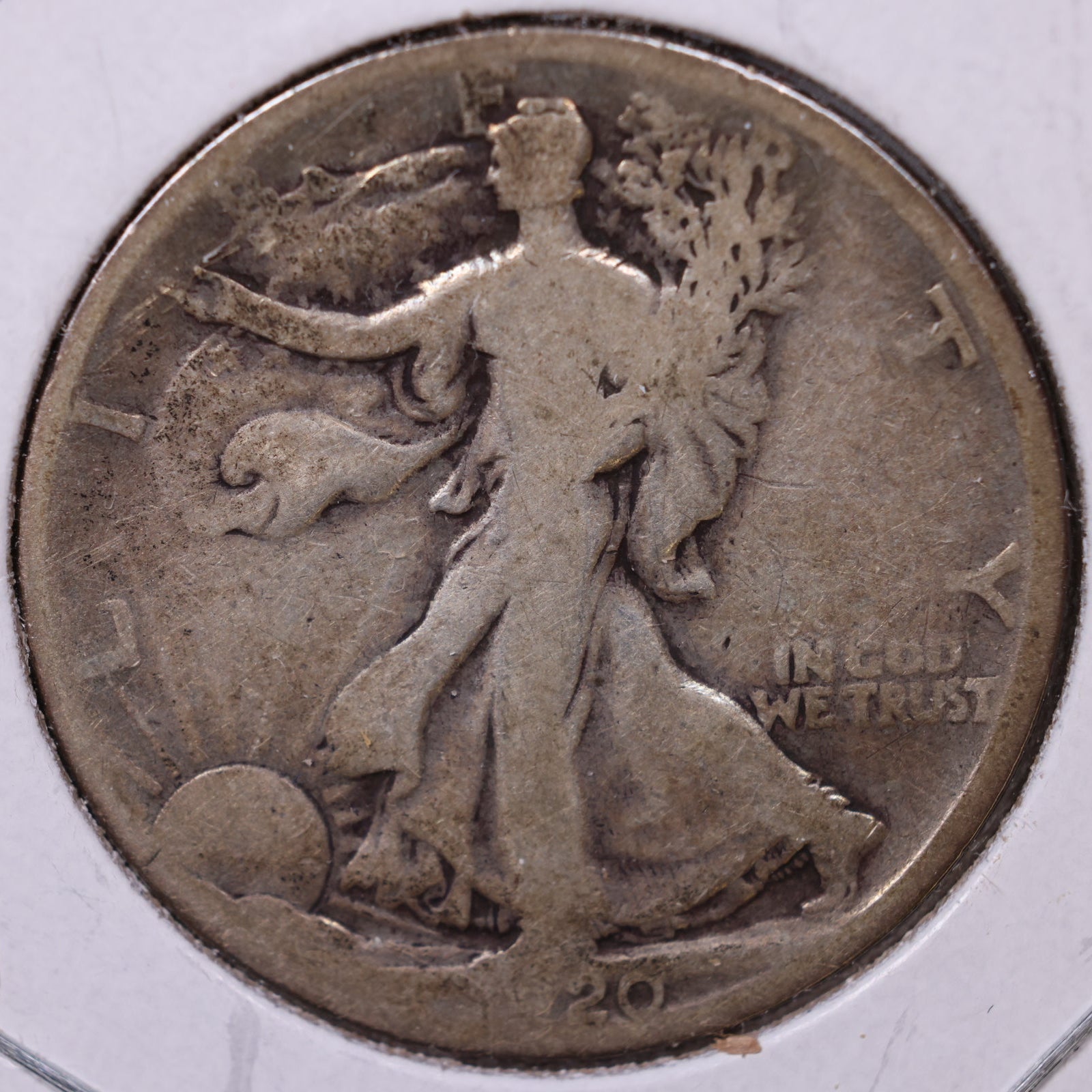 1920-S Walking Liberty Half Dollar, Good Circulated Coin, Store #HR071