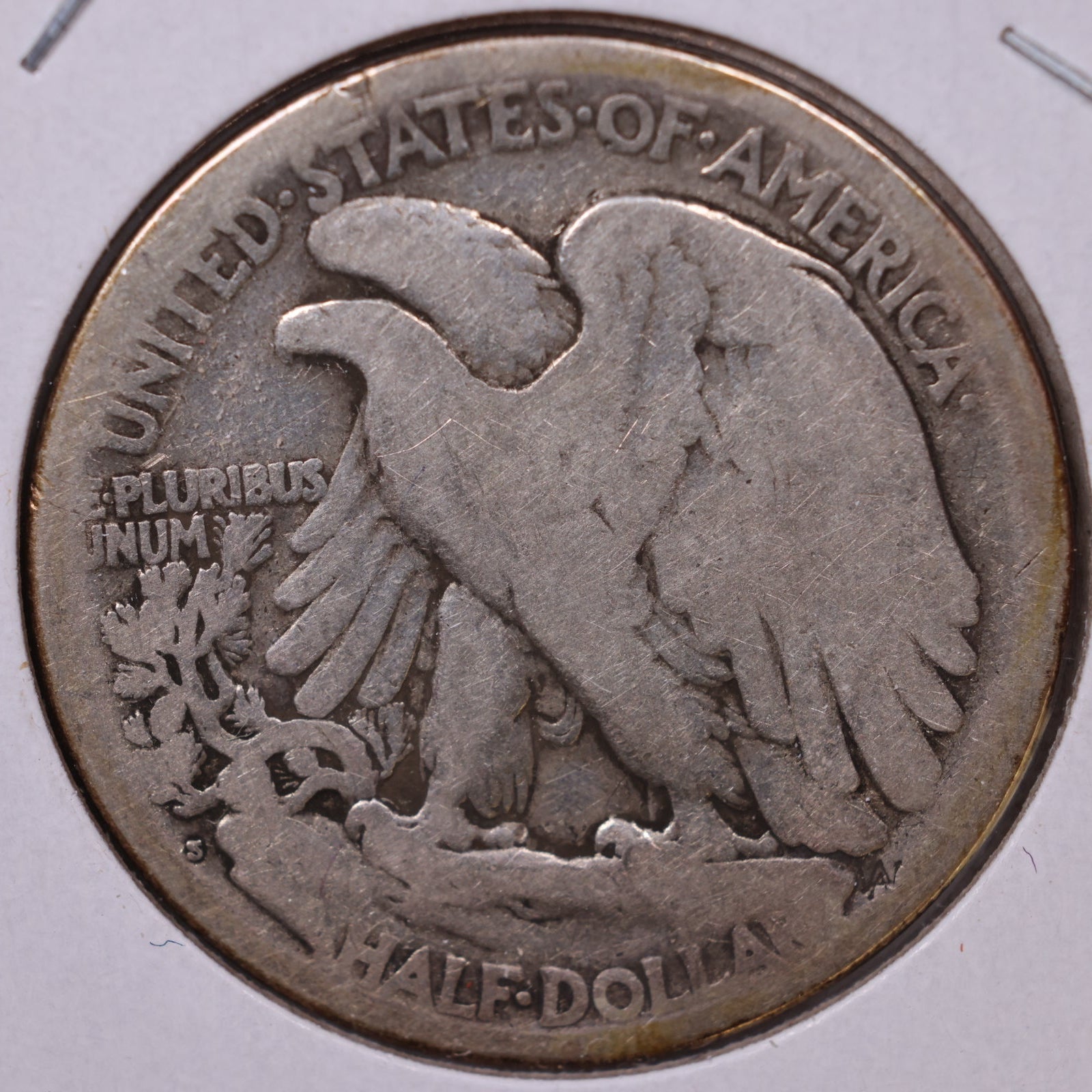 1921-S Walking Liberty Half Dollar, About Good Circulated Coin, Store #HR096