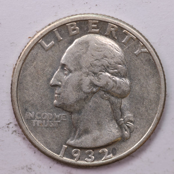 1932-D Washington Silver Quarter, Affordable Collectible Coins. Sale #0353461