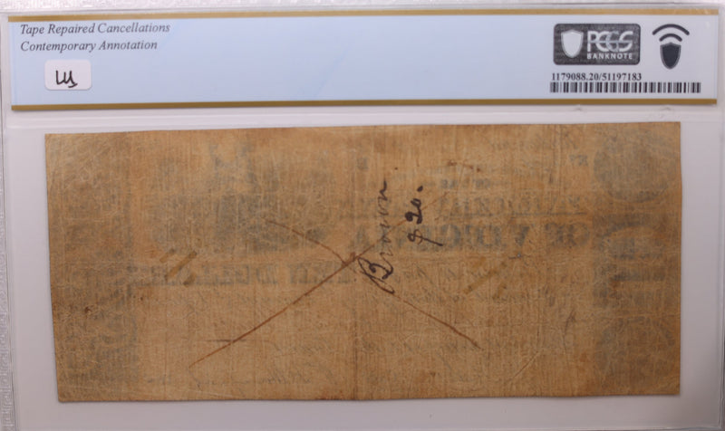 1843 Richmond, Virginia., Obsolete., PCGS VF-20., Store