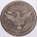 1909 Barber Half Dollar, Very Good, Circulated Coin, Store