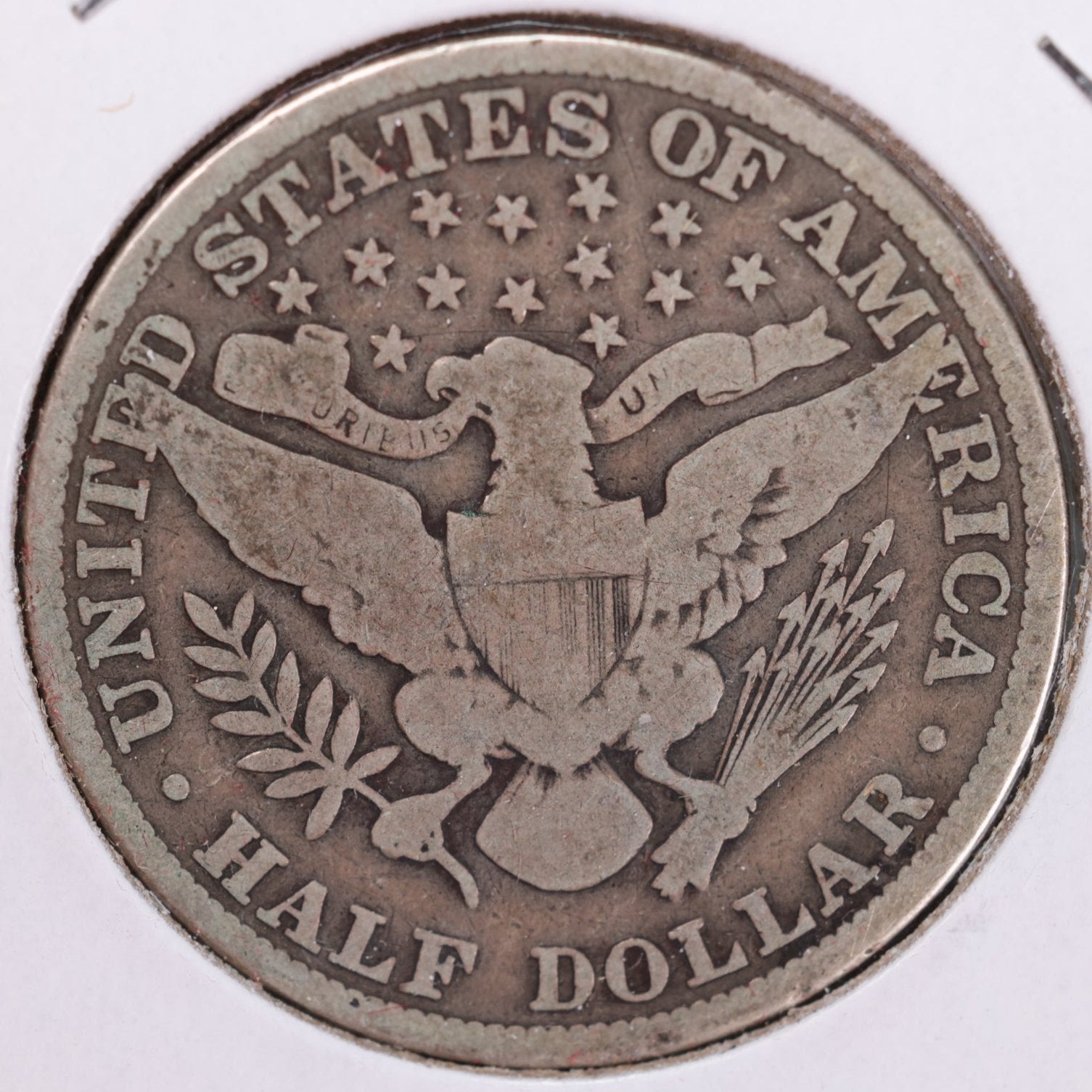 1909 Barber Half Dollar, Very Good Circulated Coin, Store #HR0955