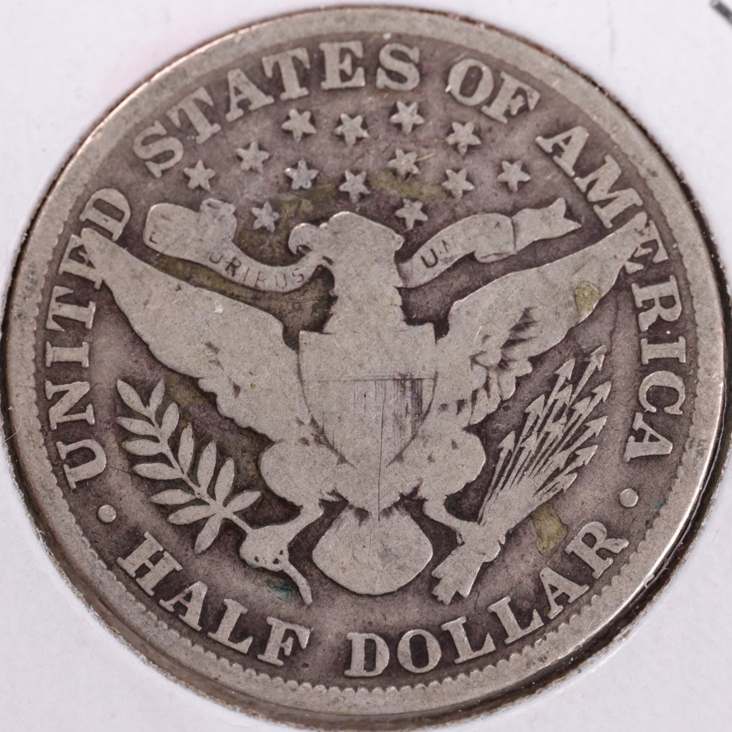1909 Barber Half Dollar, Very Good Circulated Coin, Store #HR0958