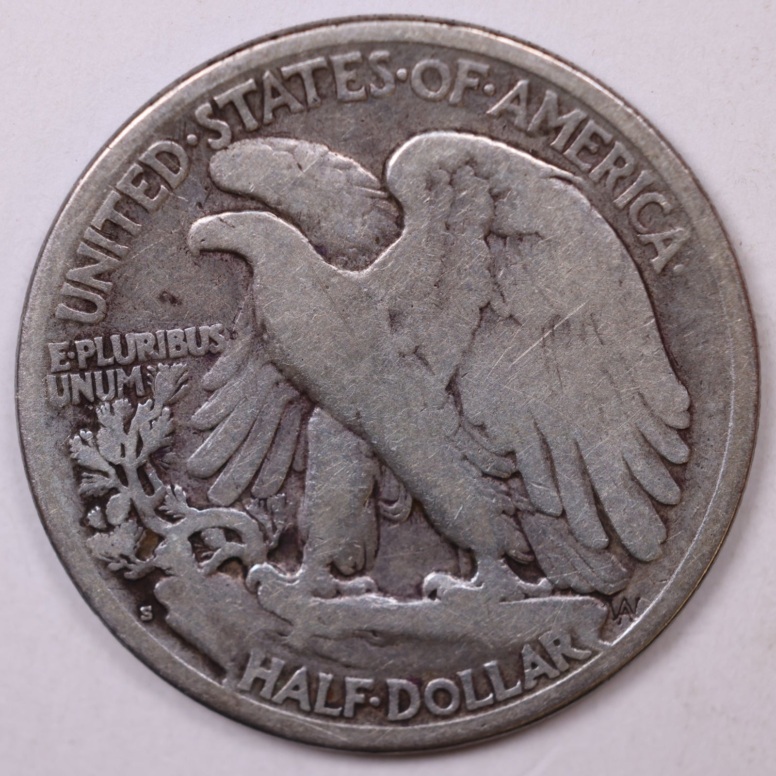 1927-S Walking Liberty Half Dollar, Good Circulated Coin, Store #HR120