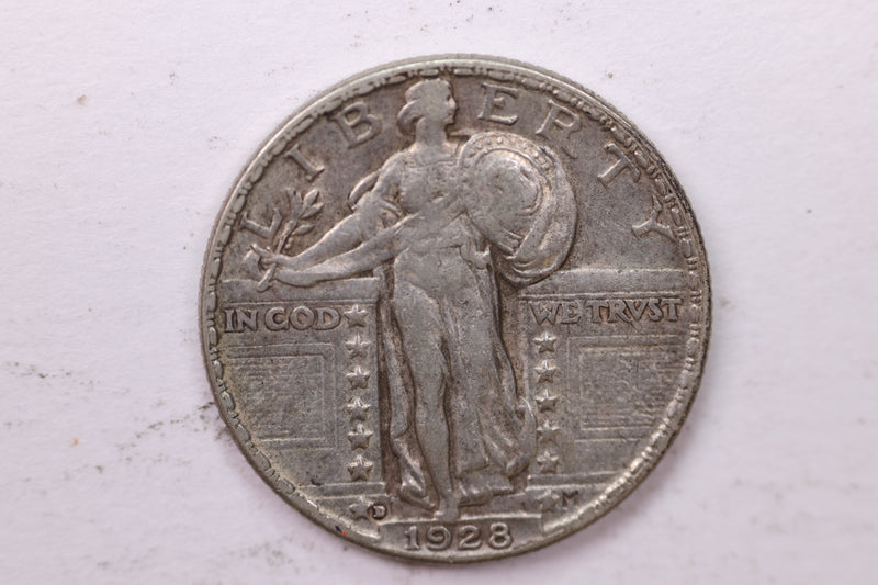1928-D Washington Silver Quarter, Affordable Circulated Collectible Coin. Sale