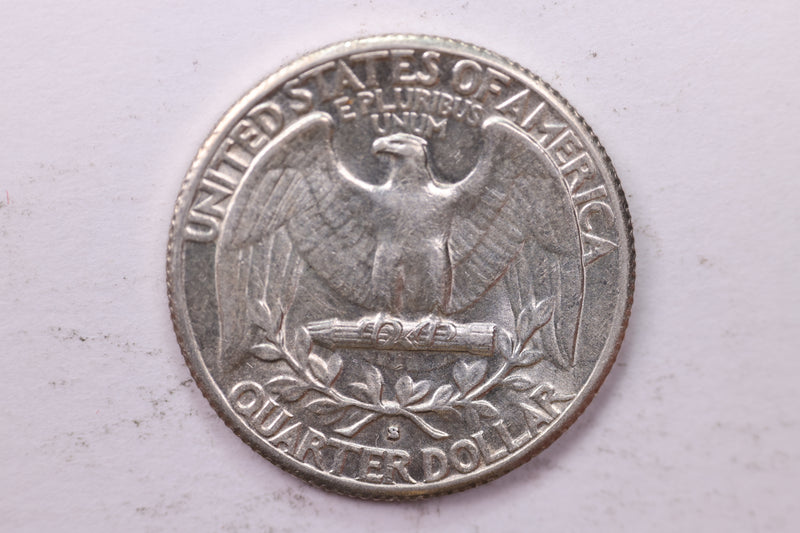 1935-S Washington Silver Quarter, Affordable Circulated Collectible Coin. Sale