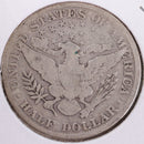 1909-S Barber Half Dollar, Good Circulated Coin, Store