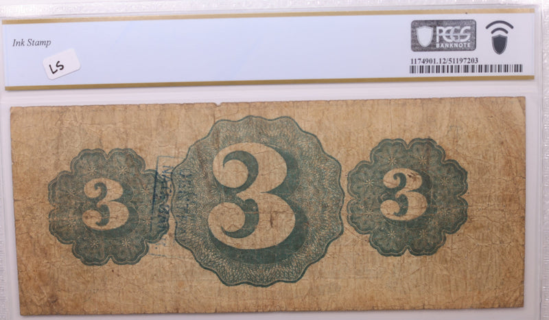 187_ $1 Marquette, MI., Obsolete Currency., PCGS Fine-12., Store