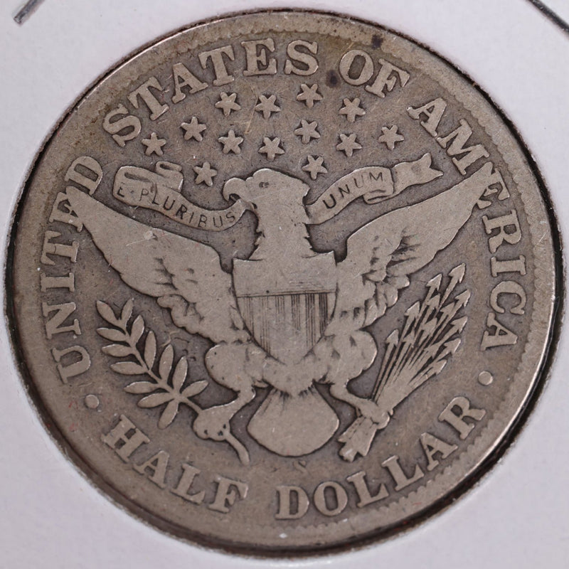 1910-S Barber Half Dollar, Very Good, Circulated Coin, Store