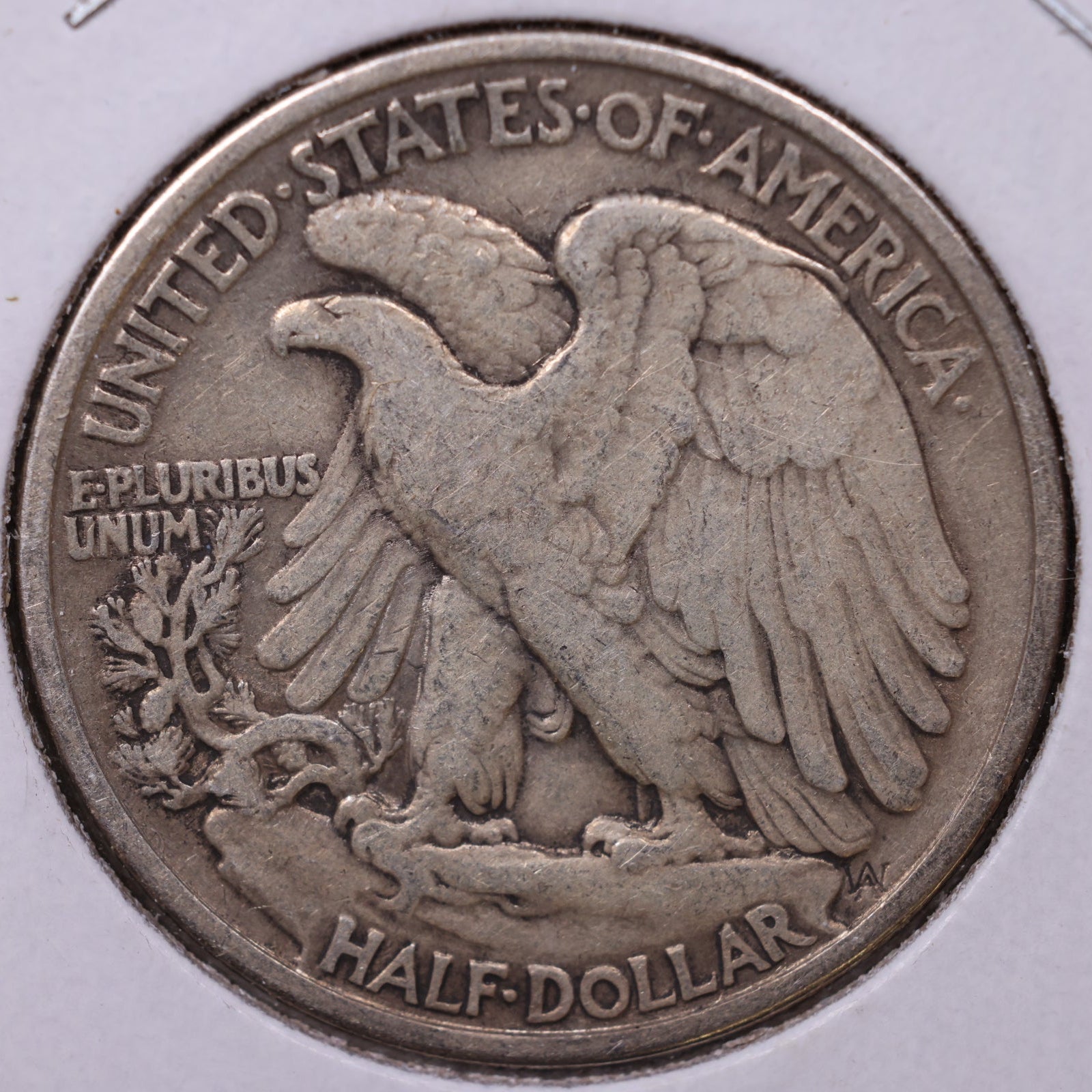 1937 Walking Liberty Half Dollar, Fine+ Circulated Coin, Store #HR150