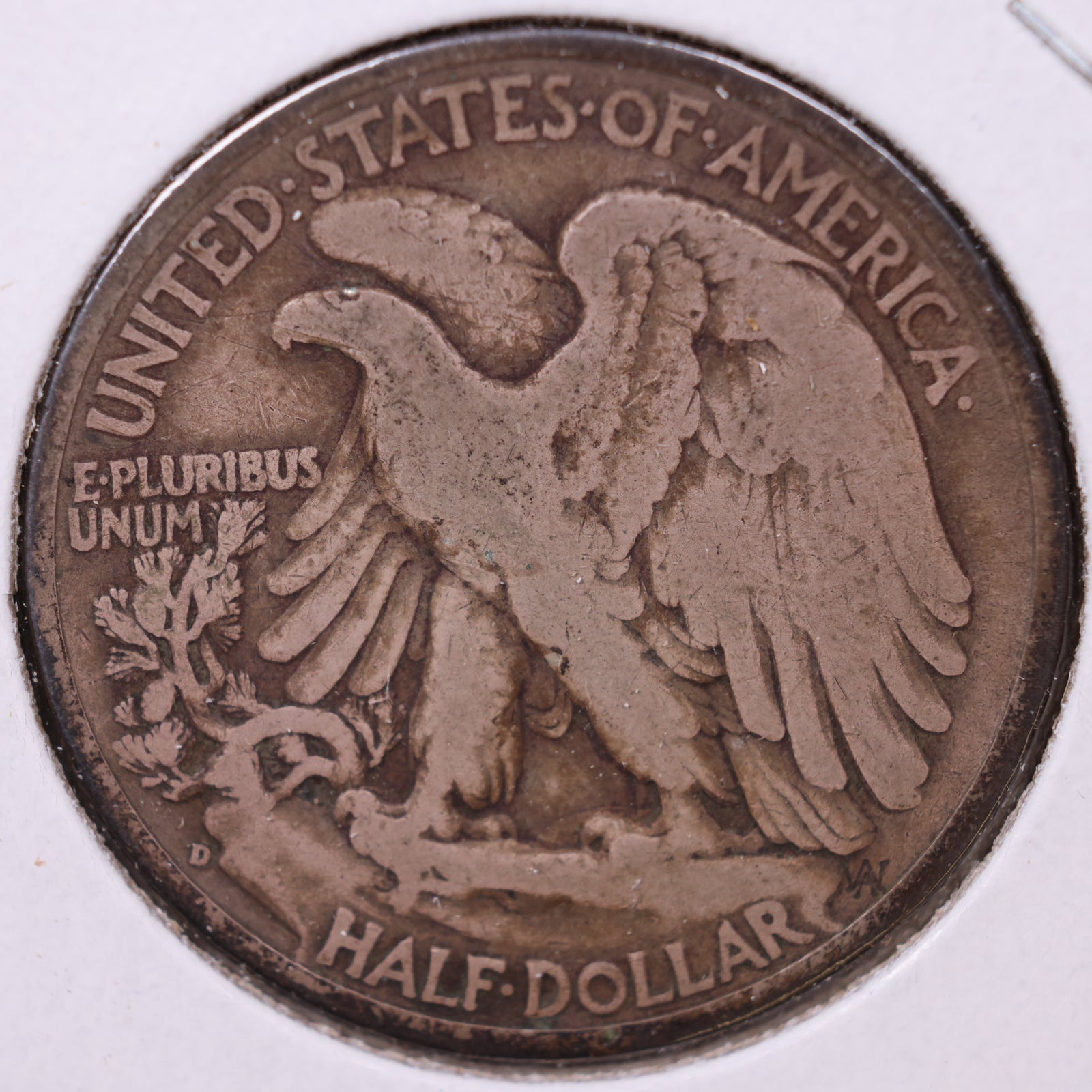 1939-D Walking Liberty Half Dollar, Very Fine Circulated Coin, Store #HR179