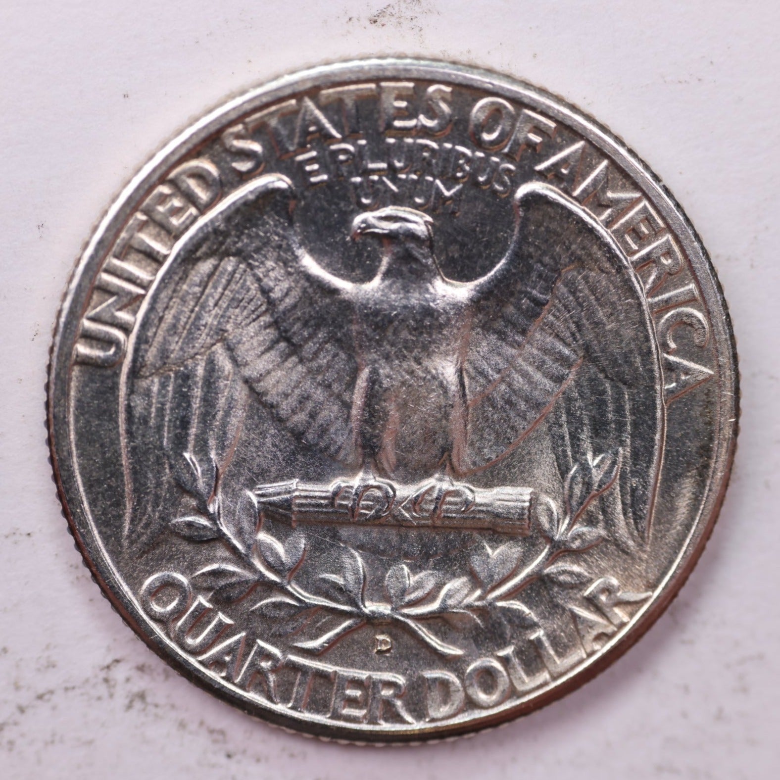1941-D Washington Silver Quarter, Affordable Uncirculated Collectible Coin. Sale #0353508