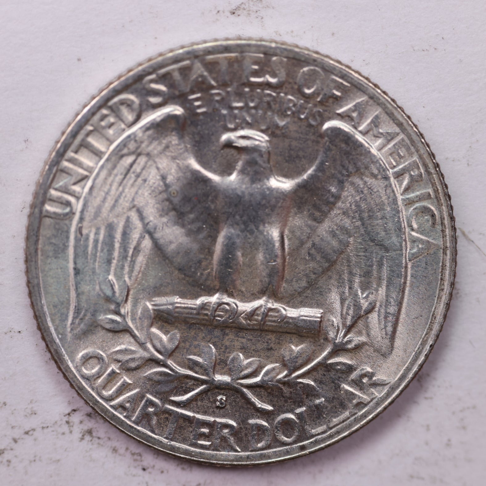 1941-S Washington Silver Quarter, Affordable Uncirculated Collectible Coin. Sale #0353510