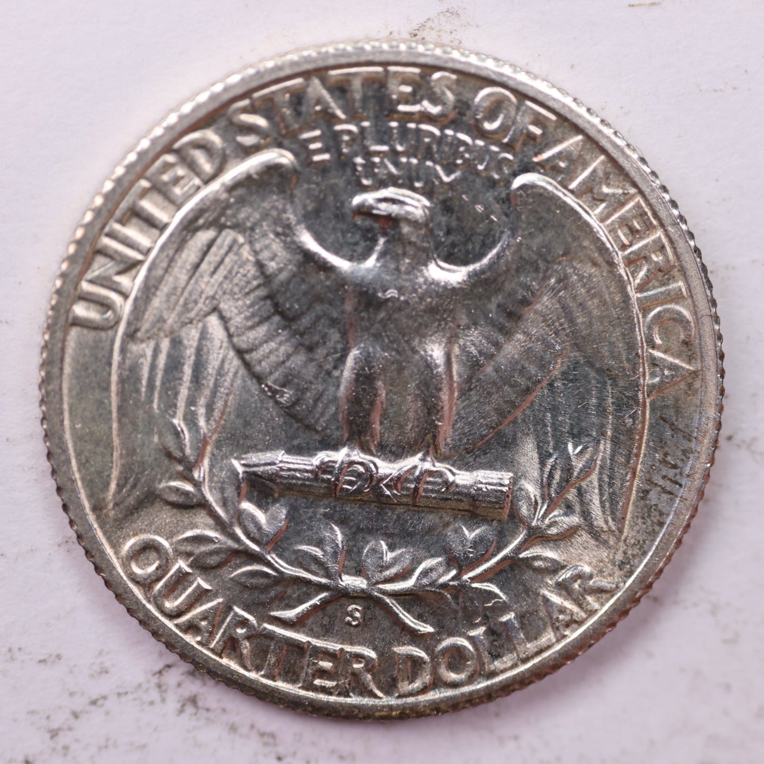 1942-S Washington Silver Quarter, Affordable Uncirculated Collectible Coin. Sale #0353516