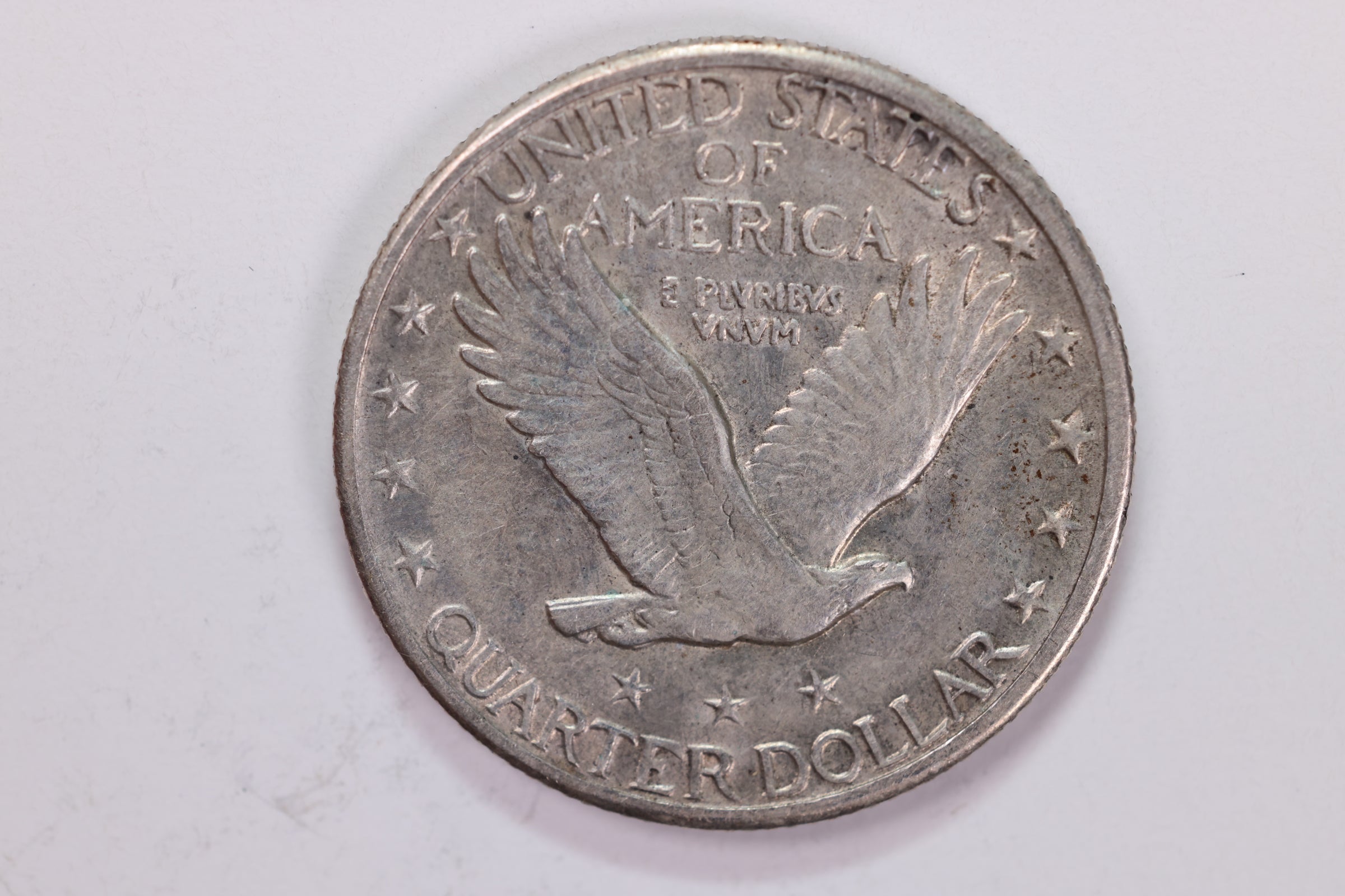 1918-S Standing Liberty Silver Quarter, About Uncirculated Coin, Store #QR1556