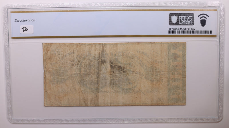 1862 50 Cent, Perth Amboy, N.J., Obsolete Currency, PCGS VF-25., Store