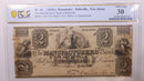 18__ $2, Belleville, N.J., Obsolete Currency, PCGS VF-30., Store