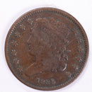 1835 Half Cent., Circulated Coin., Store Sale