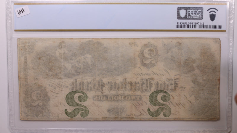 1861 $2, Egg Harbor City, N.J., Obsolete Currency, PCGS VF-30., Store