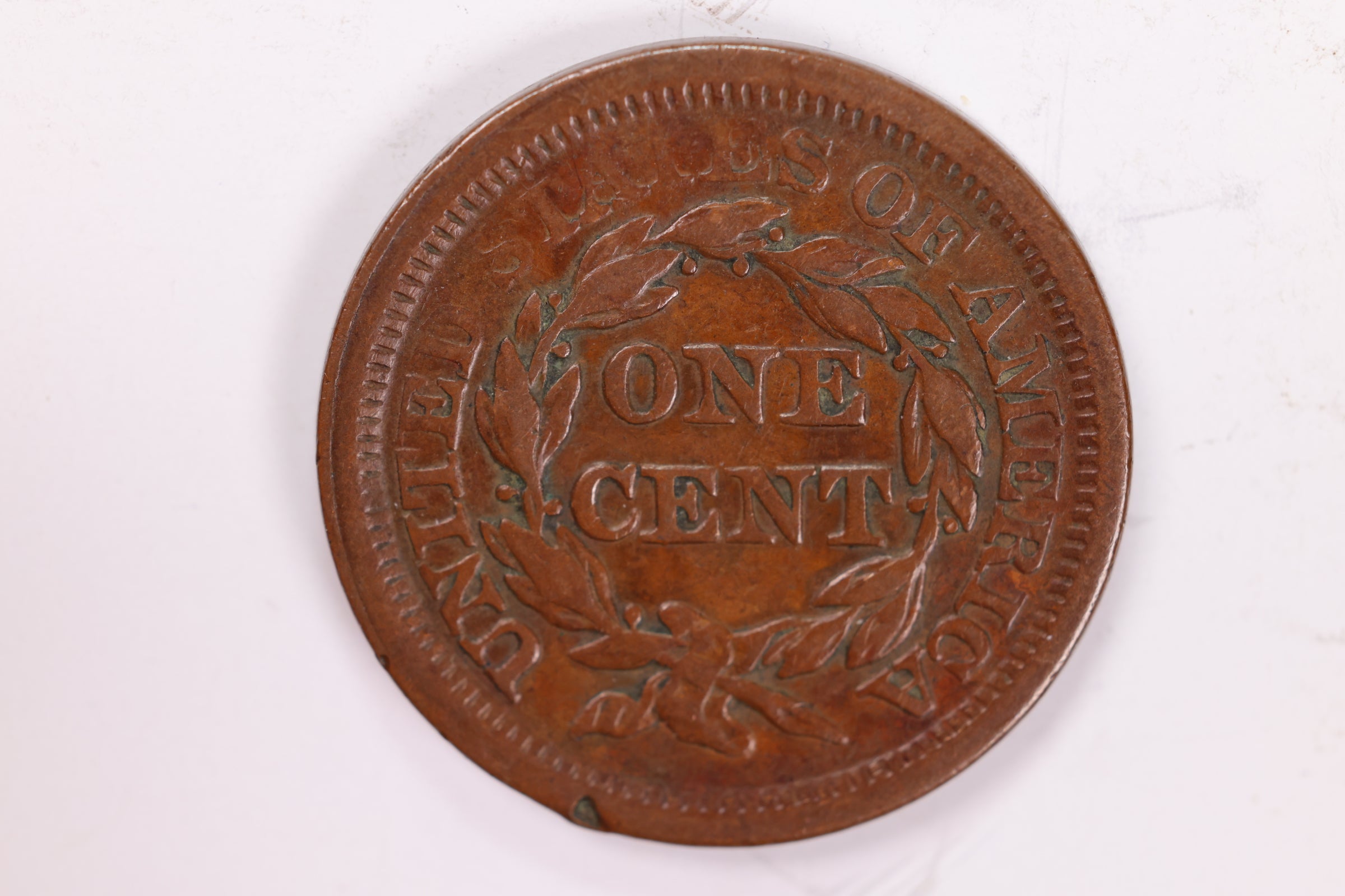 1853 Large Cent., Very Fine Circulated Coin., Store Sale #1993
