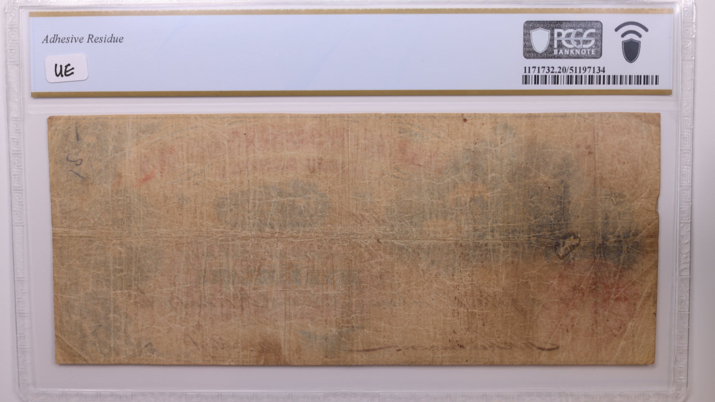 1860 $5, Washington, N.C., Obsolete Currency., PCGS VF20., Store #GNC032.