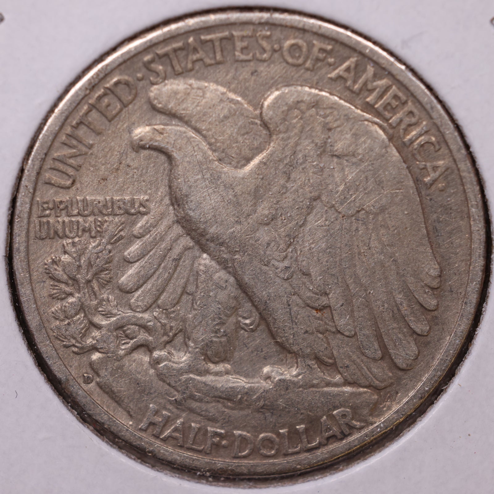 1941-D Walking Liberty Half Dollar, Very Good Circulated Coin, Store #HR268