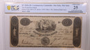 1828 $5, New York, N.Y., Obsolete Currency., PCGS VF25., Store