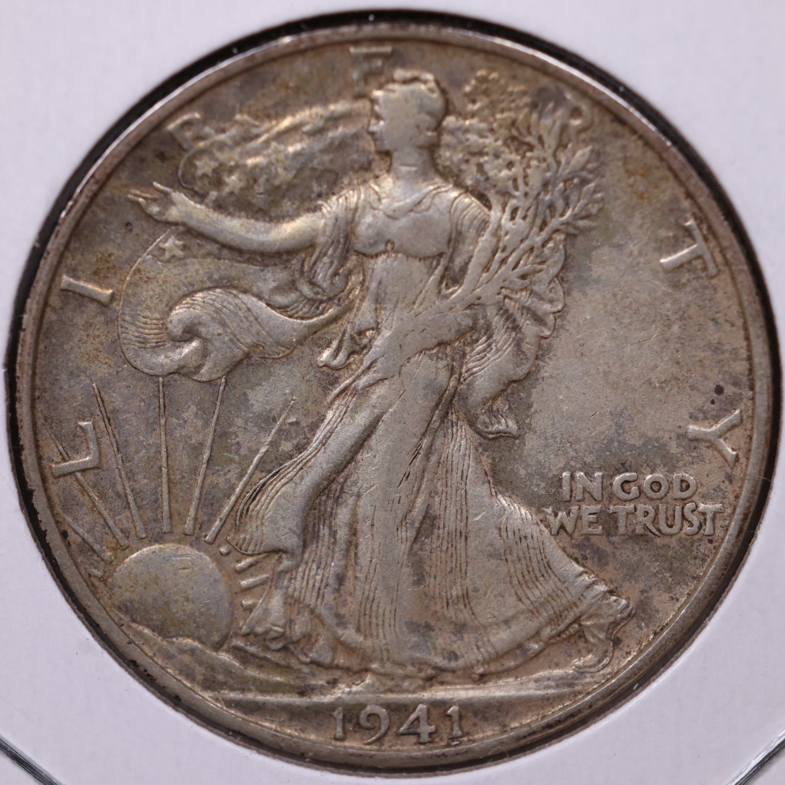 1941-S Walking Liberty Half Dollar, Very Fine Circulated Coin, Store #HR280
