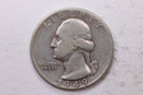 1949 Washington Silver Quarter, Affordable Circulated Collectible Coin. Sale