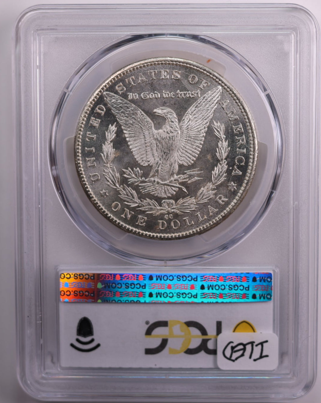1892-CC Morgan Silver Dollar., 'WOW'., PCGS Certified MS-64., Store #GDR0118.