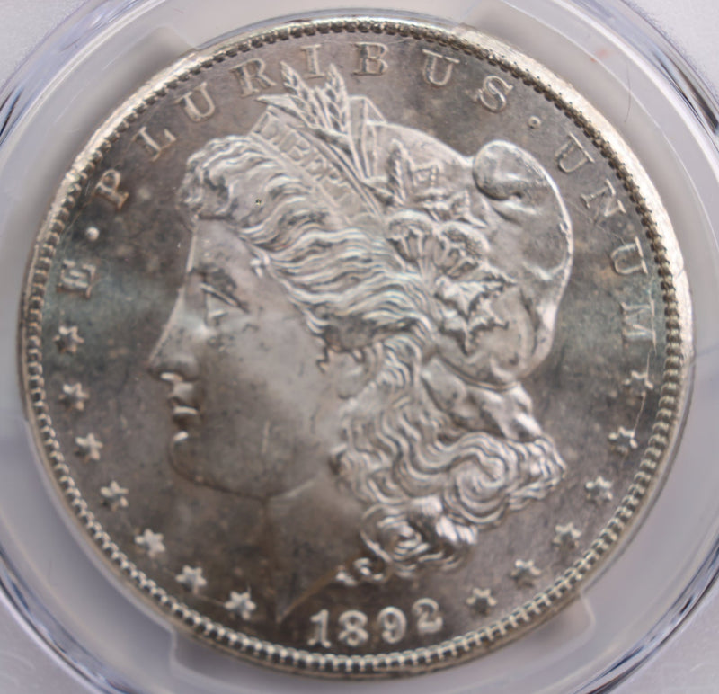 1892-CC Morgan Silver Dollar., 'WOW'., PCGS Certified MS-64., Store