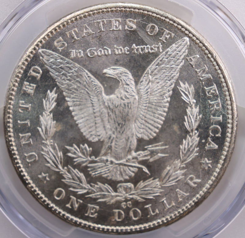 1892-CC Morgan Silver Dollar., 'WOW'., PCGS Certified MS-64., Store