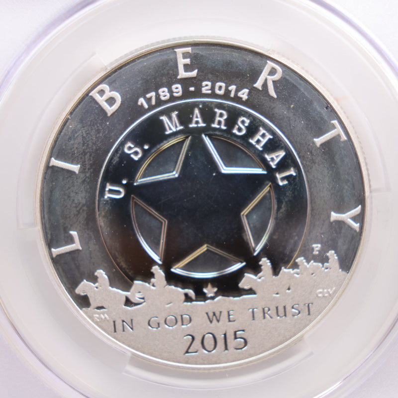 2018-P U.S. Marshals Service, Commemorative, CAC PR68 Store