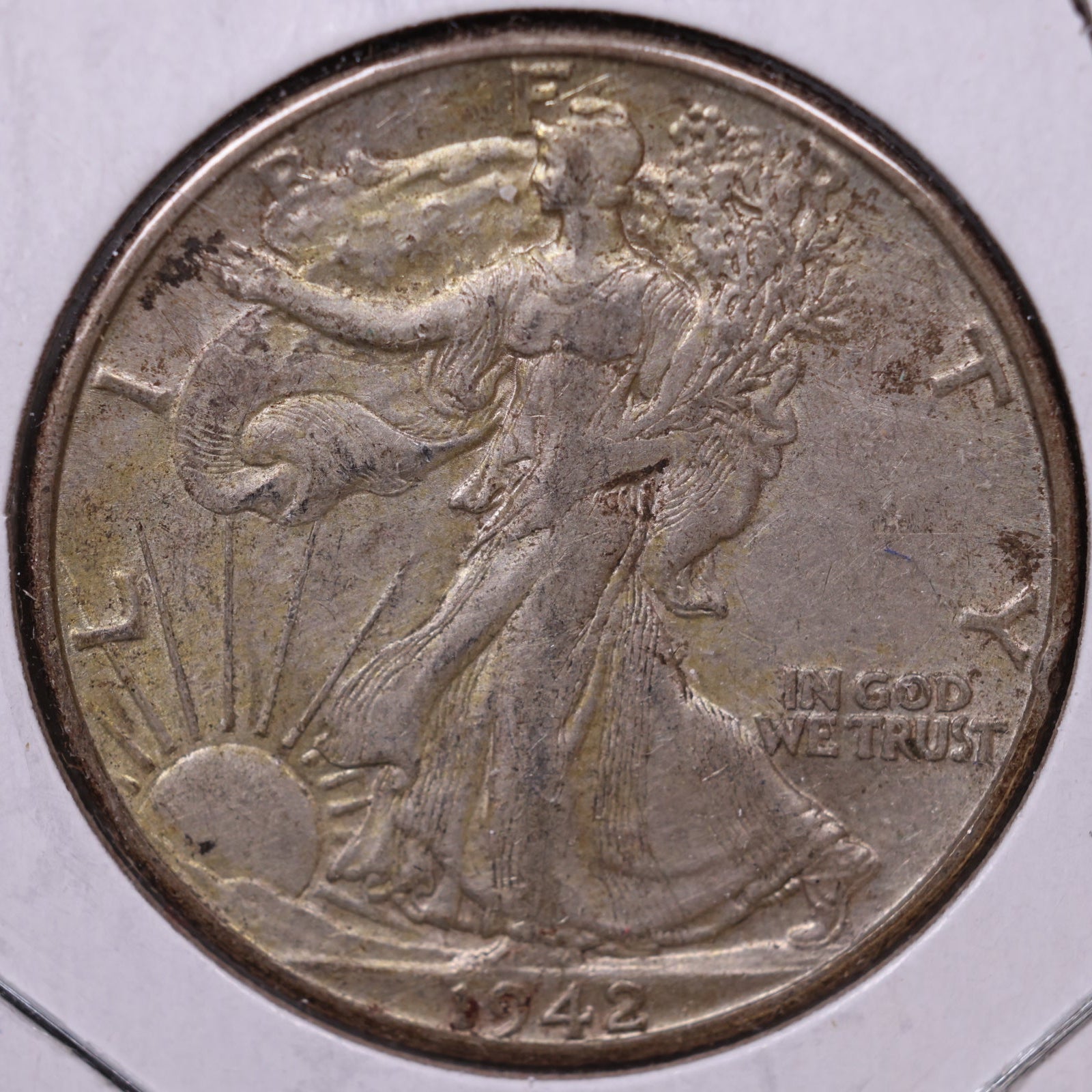 1942-D Walking Liberty Half Dollar, Very Fine Coin, Store #HR324