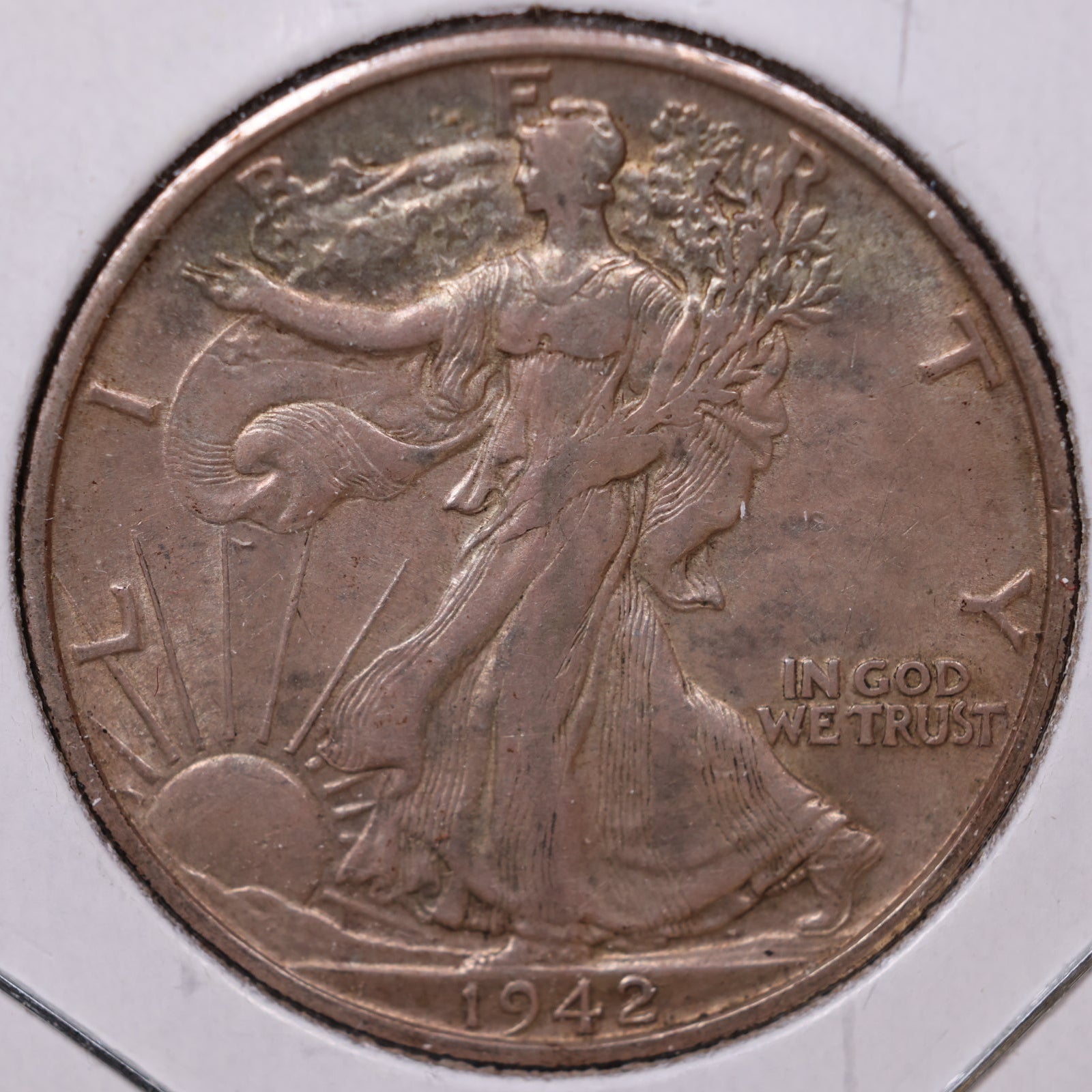 1942-S Walking Liberty Half Dollar, Extra Fine+ Coin, Store #HR338