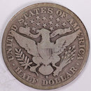 1908-S Barber Half Dollar, Very Good Circulated Coin, Store