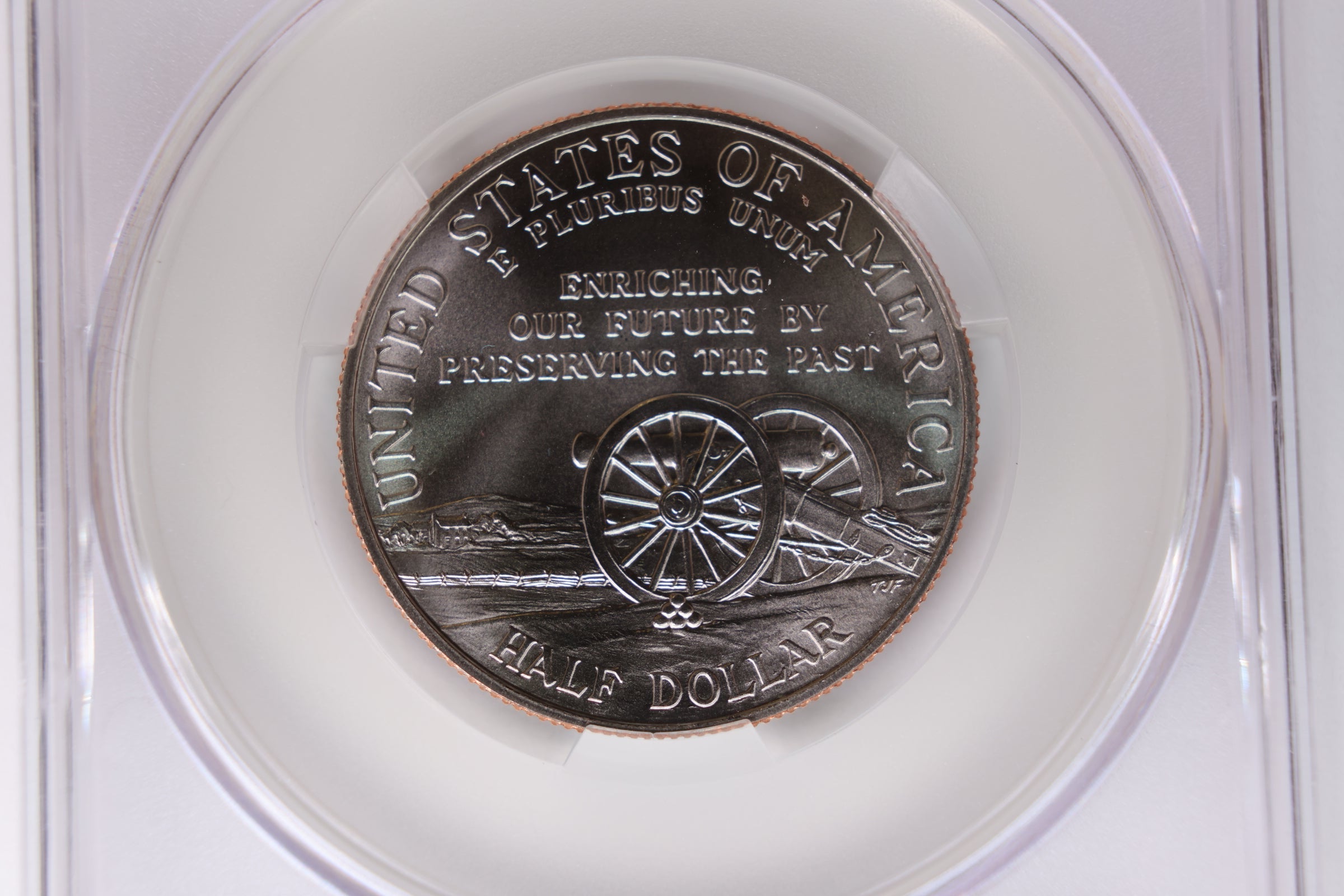 1995-S Civil War Half Dollar., Commemorative, CAC MS69, Store #GMC175