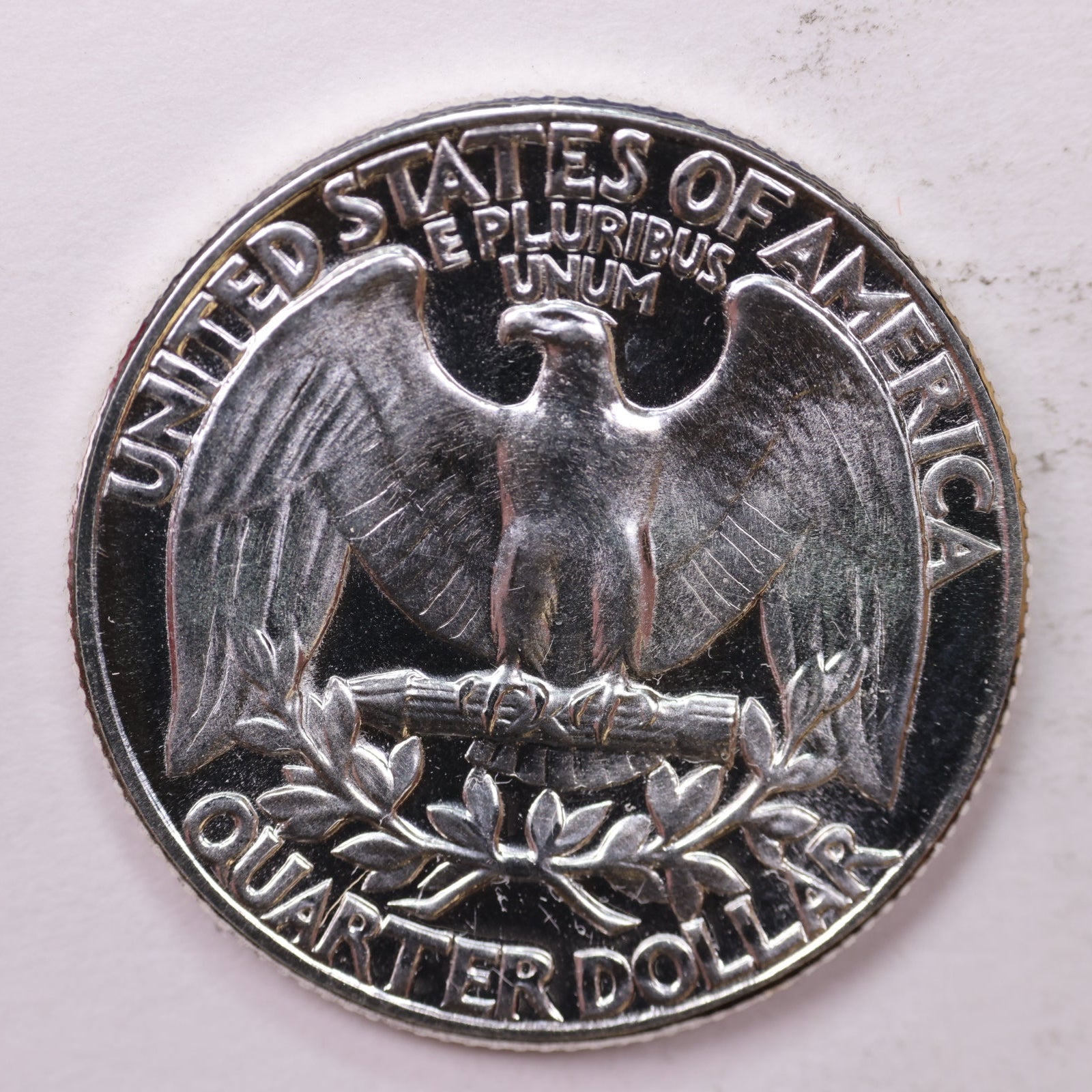 1953 Proof Washington Silver Quarter, Uncirculated Collectible Coin. Sale #QR1754