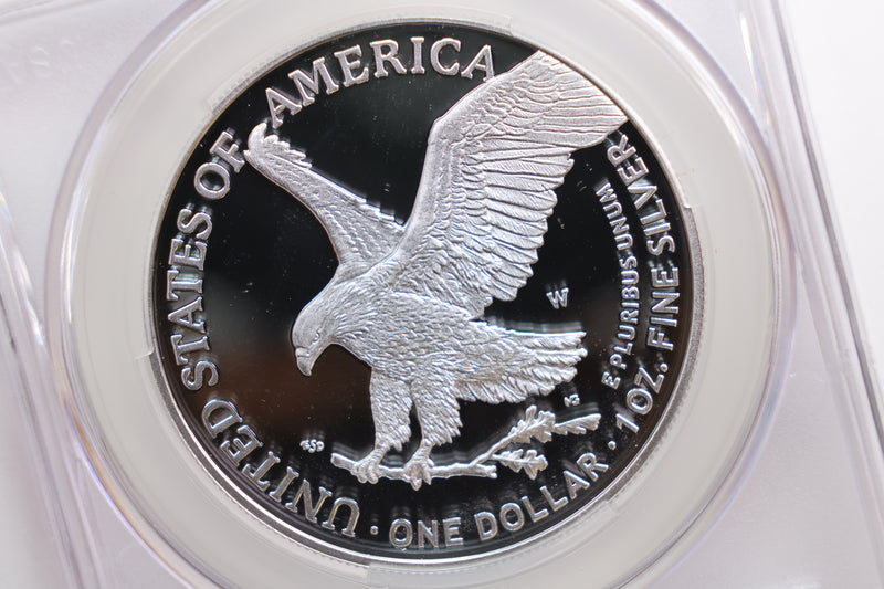 2025-W Proof American Silver Eagle, Certified CAC PR70. Store