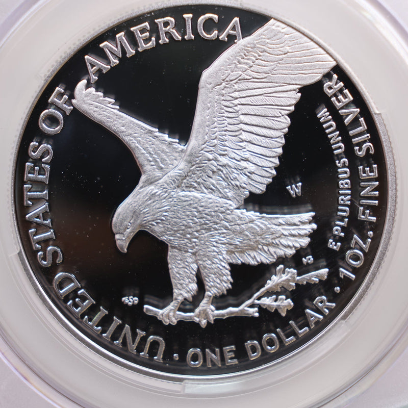 2025-W Proof American Silver Eagle, Certified CAC PR70. Store