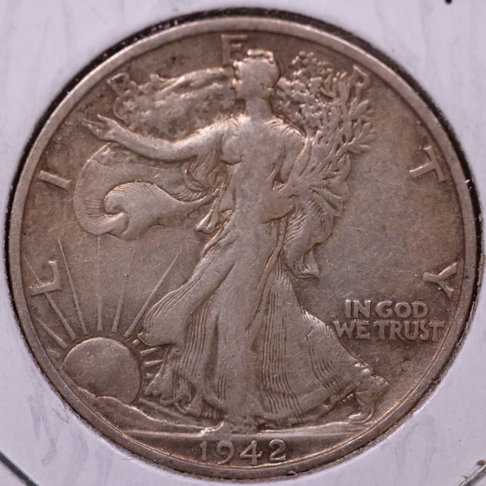1942-S Walking Liberty Half Dollar, Fine Coin, Store #HR346