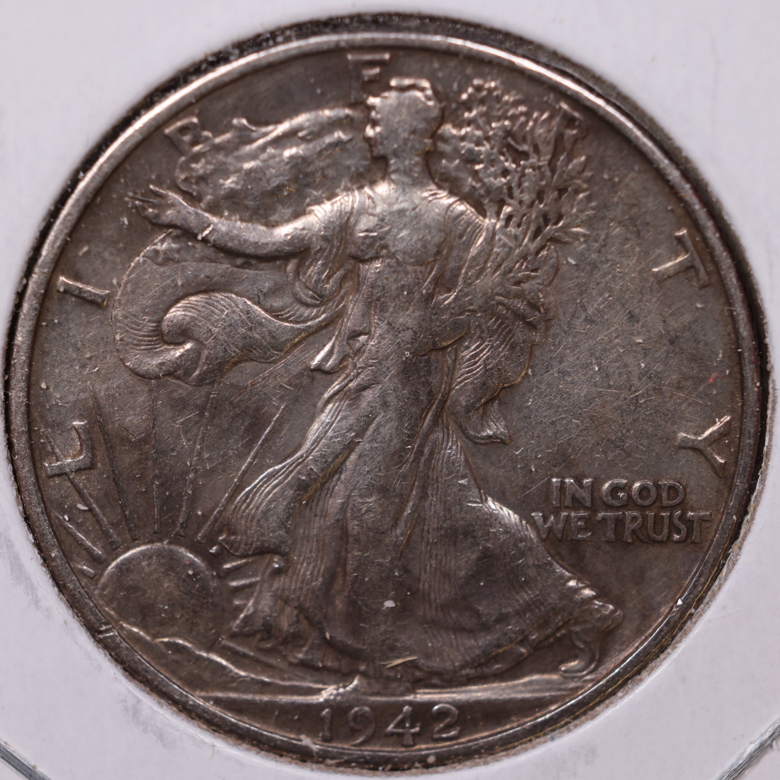 1942-S Walking Liberty Half Dollar, Extra Fine Coin, Store #HR348