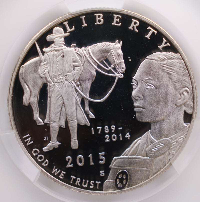 2015-S U.S. Marshals Service Half Dollar., CAC PR68., Store