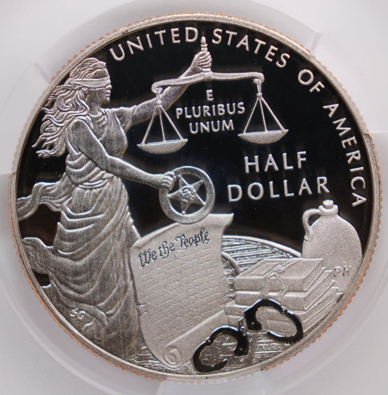 2015-S U.S. Marshals Service Half Dollar., CAC PR68., Store