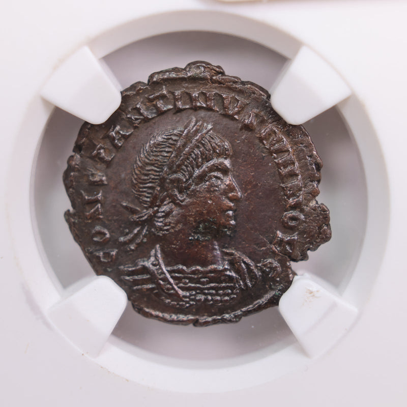 Roman Empire, Constantine II, 337-340 AD., NGC Extra Fine., Store