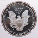 1996-P Proof American Silver Eagle, Certified NGC PF69. Store