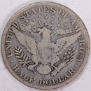 1913-S Barber Half Dollar, Very Good Circulated Coin, Store