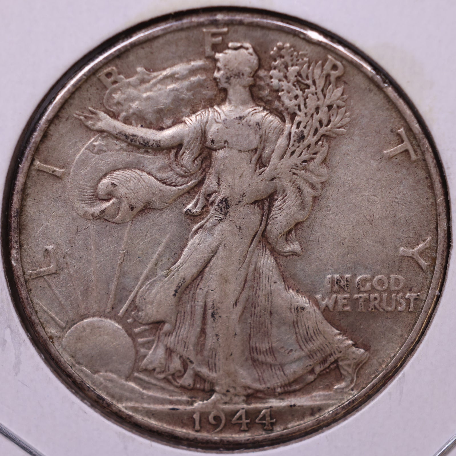 1944-S Walking Liberty Half Dollar, Very Fine+ Circulated Coin, Store #HR399