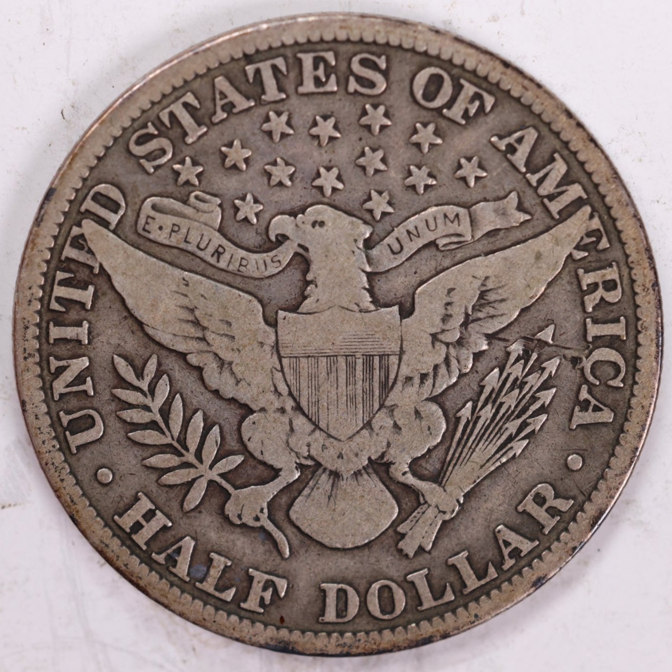 1915 Barber Half Dollar, Fine Circulated Coin, Store #HR1145