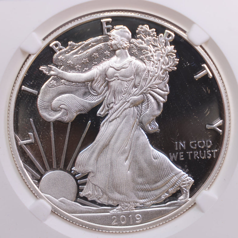 2019-S American Silver Eagle, Proof Strike., NGC PF-69., Store GSE015.